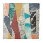 Carreau Bordure couleur II<br><div class="desc">Color Edge II par Jennifer Goldberger. Diverses couleurs et textures sont utilisées pour créer cette oeuvre d'art unique.| 158274FN</div>