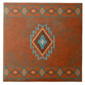 Carreau Bordure géométrique diamant des Canyons du Sud-Oue (Devant)