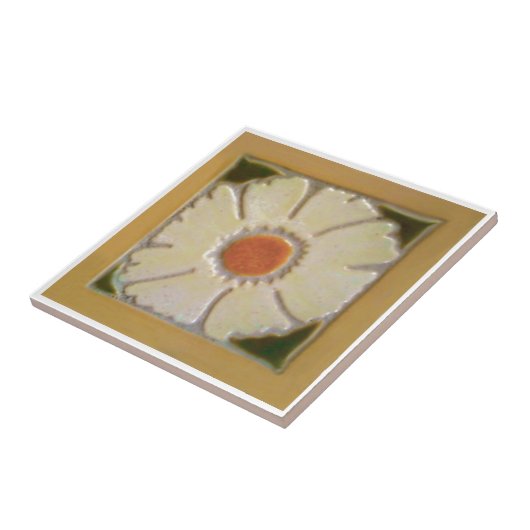 Carreau Bordure jaune foncé (Côté)