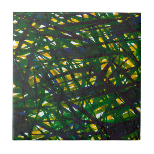 Carreau Bosquet vert II