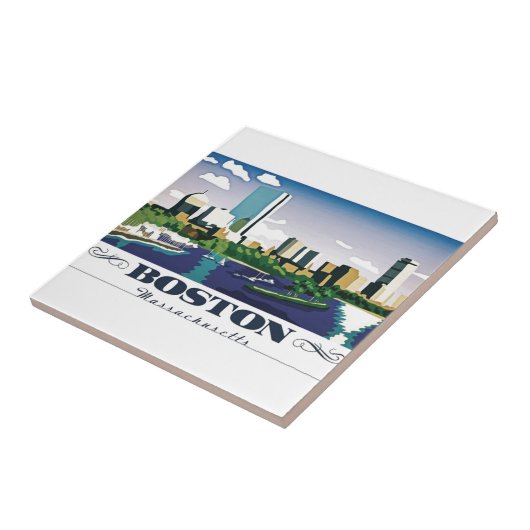 Carreau Boston, Massachusetts (Côté)