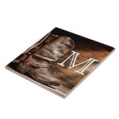 Carreau Botte de vache Boots Spur Pays Monogramme Display  (Côté)