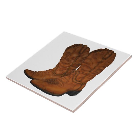 Carreau Bottes de cowboy vintages (Côté)