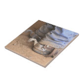 Carreau Bottes et dents de cowboy poussiéreuses (Côté)