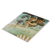Carreau Botticelli "La Naissance de Vénus - Zéphyr et Chlo (Côté)