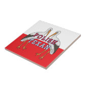 Carreau Bouche blanche texane polonaise (Côté)