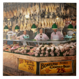 Carreau Boucher - Accompagné sur le poulet 1931