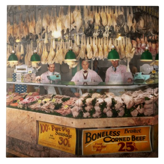 Carreau Boucher - Accro au poulet 1931 (Devant)
