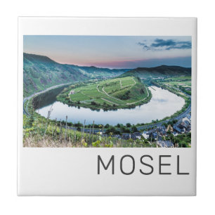 Carreau Boucle de la Moselle Calmont Bremm Coucher de sole