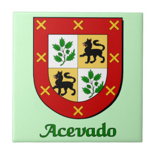 Carreau Bouclier de la famille Acevado