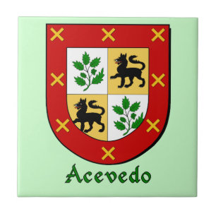 Carreau Bouclier de la famille Acevedo
