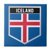 Carreau Bouclier indicateur Islande (Devant)