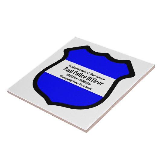 Carreau Bouclier Saint-Michel (Style 2) (Côté)