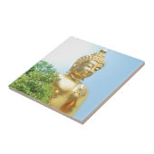 Carreau bouddha assis amical (Côté)