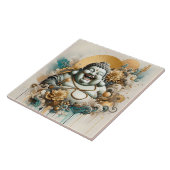 Carreau Bouddha riant (Côté)