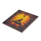 Carreau Bouddha vintage (Côté)