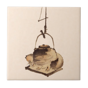 Carreau Bouilloire de Tanuki