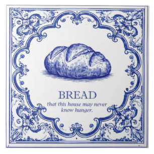 Carreau Boulangerie Italienne Benediction Bleue