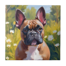 Bouledogue français | Peinture de chien de compagn