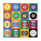 Carreau Boules Pop Art Pool (Devant)