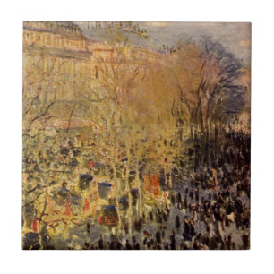 Carreau Boulevard des Capucines de Claude Monet, Beaux-art