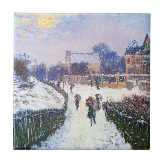 Carreau Boulevard Saint Denis Argenteuil par Claude Monet (Devant)