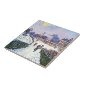 Carreau Boulevard Saint Denis Argenteuil par Claude Monet (Côté)