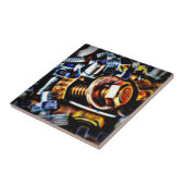 Carreau Boulons Pop Art (Côté)