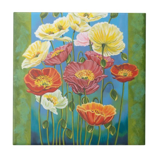 Carreau Bouquet à la frontière I (Devant)