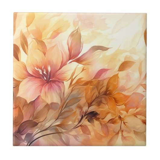 Carreau Bouquet d'automne (Devant)