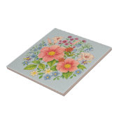 Carreau Bouquet de fleurs (Côté)