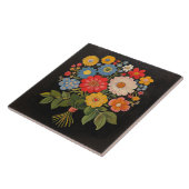 Carreau Bouquet de fleurs (Côté)