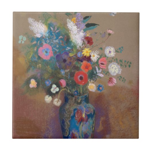 Carreau Bouquet de fleurs (Devant)