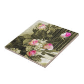 Carreau Bouquet de mariage vintage (Côté)