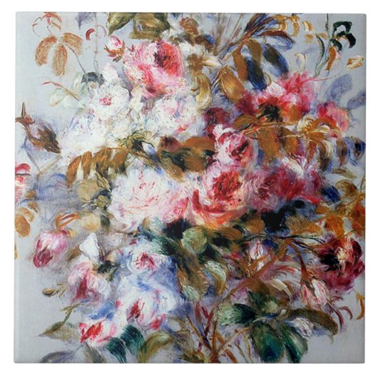 Carreau Bouquet de Roses, Renoir (Devant)