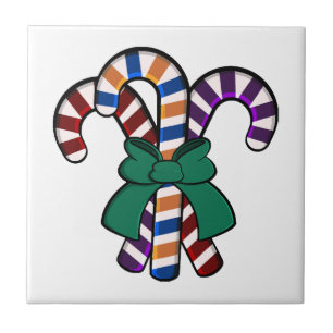 Carreau Bouquet de sucres de canne - ruban vert