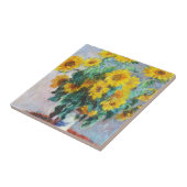 Carreau Bouquet de tournesols, 1880 Claude Monet (Côté)