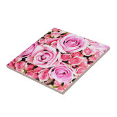 Carreau Bouquet rose (Côté)