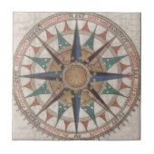 Carreau Boussole nautique historique (1543) (Devant)