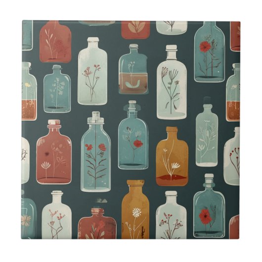 Carreau bouteille unique (Devant)