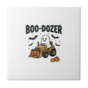 Carreau Bouteur fantôme Halloween Design de bouteur_1