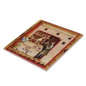 Carreau BOWL OF HYGEIA MONOGRAM Medicine, Pharmacie (Côté)