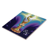 Carreau BOWL OF HYGEIA MONOGRAM Medicine, Pharmacie (Côté)