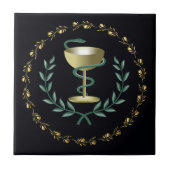 Carreau Bowl Of Hygieia~Pharmacie~Apothecary~Dispensaire ~ (Devant)