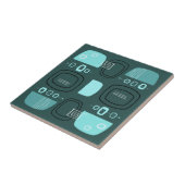 Carreau Bowles et pierres modernes du milieu du siècle Tur (Côté)