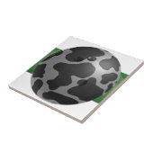 Carreau Bowling Ball Cow Grey (Côté)