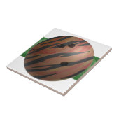 Carreau Bowling Ball Tiger Orange (Côté)