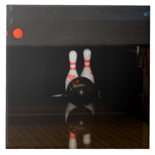 Carreau Bowling Spare en céramique