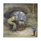 Carreau "Boy with Troll" de John Bauer (Devant)