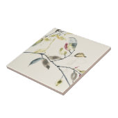 Carreau Branche feuille aquarelle (Côté)